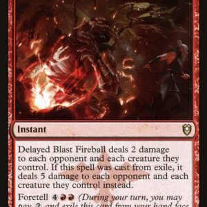Commander Legends: Battle for Baldur's Gate - 676 - Delayed Blast Fireball - Rare - R - Non-foil