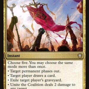 Dominaria United Commander - 15 - Unite the Coalition - Rare - Multi - Non-foil