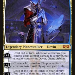Ravnica Allegiance - 167 - Dovin, Grand Arbiter - Mythic - WU - Non-foil (Front)