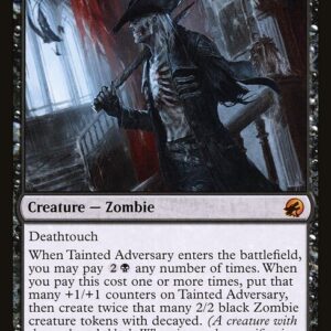 Innistrad: Midnight Hunt - 124 - Tainted Adversary - Mythic - B - Foil