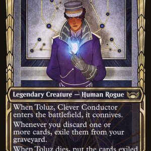 Streets of New Capenna - 336 - Toluz, Clever Conductor - Rare - Multi - Non-foil