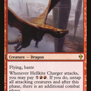 Zendikar - 131 - Hellkite Charger - Rare - R - Non-foil