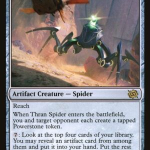 The Brothers' War - 254 - Thran Spider - Rare - C - Foil
