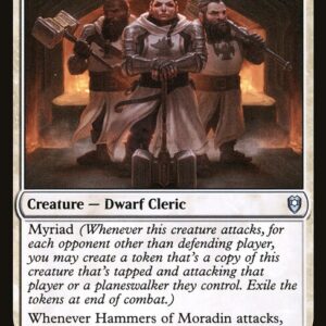 Commander Legends: Battle for Baldur's Gate - 25 - Hammers of Moradin - Uncommon - W - Non-foil