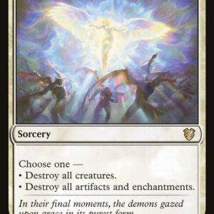 Midnight Hunt Commander - 82 - Cleansing Nova - Rare - W - Non-foil (Front)