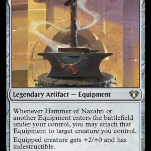 Commander Masters - 388 - Hammer of Nazahn - Rare - C - Non-foil