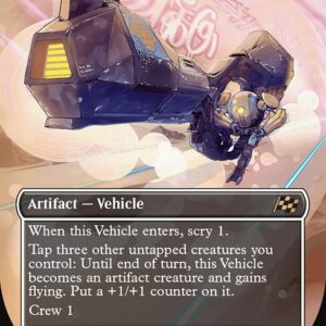 Aetherdrift - 299 - Voyager Glidecar - Rare - W - Non-foil