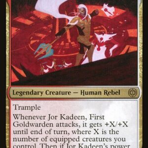 Phyrexia: All Will Be One - 203 - Jor Kadeen, First Goldwarden - Rare - WR - Non-foil