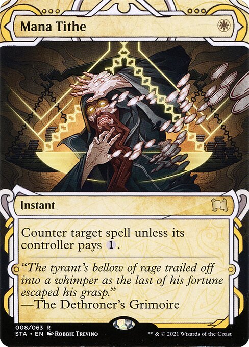 Strixhaven Mystical Archive - 8 - Mana Tithe - Rare - W - Foil