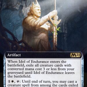 Core Set 2021 - 342 - Idol of Endurance - Rare - W - Foil (Front)