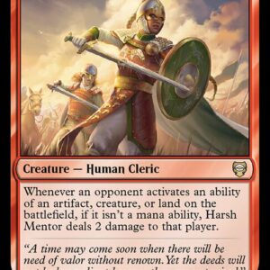 Tales of Middle-earth Commander - 221 - Harsh Mentor - Rare - R - Non-foil