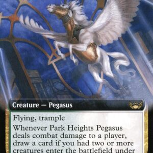 Streets of New Capenna - 437 - Park Heights Pegasus - Rare - WG - Non-foil