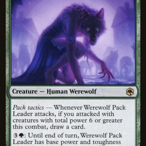 Adventures in the Forgotten Realms - 211 - Werewolf Pack Leader - Rare - G - Non-foil