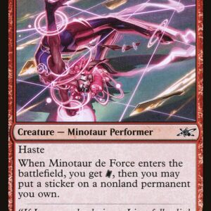 Unfinity - 114 - Minotaur de Force - Common - R - Non-foil