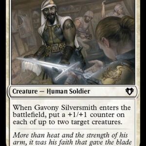 Commander Masters - 25 - Gavony Silversmith - Common - W - Non-foil