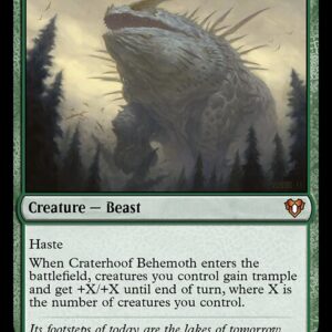 Commander Masters - 280 - Craterhoof Behemoth - Mythic - G - Non-foil
