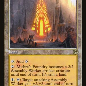 The Brothers' War - 378 - Mishra's Foundry - Rare - C - Foil