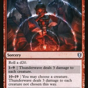 Commander Legends: Battle for Baldur's Gate - 201 - Thunderwave - Uncommon - R - Non-foil