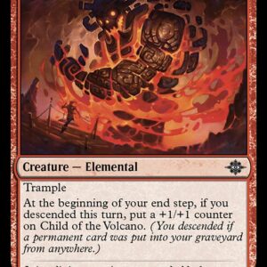 The Lost Caverns of Ixalan - 140 - Child of the Volcano - Common - R - Non-foil (Front)