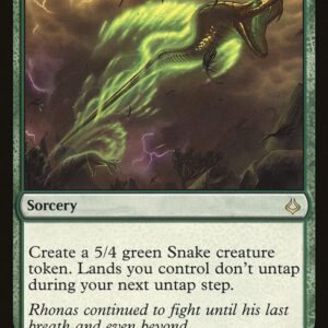 Hour of Devastation - 132 - Rhonas's Last Stand - Rare - G - Foil