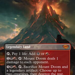 The Lord of the Rings: Tales of Middle-earth - 343 - Mount Doom - Mythic - C - Non-foil