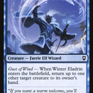 Commander Legends: Battle for Baldur's Gate - 104 - Winter Eladrin - Common - U - Non-foil