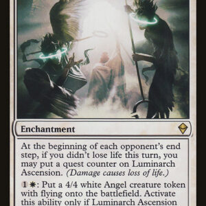 Zendikar - 25 - Luminarch Ascension - Rare - W - Foil