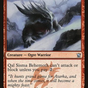 Dragons of Tarkir - 149 - Qal Sisma Behemoth - Uncommon - R - Non-foil