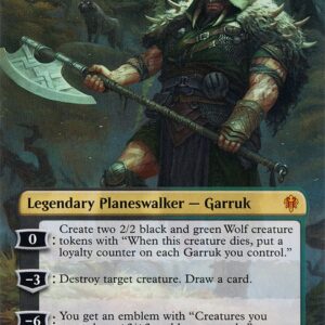 Throne of Eldraine - 270 - Garruk, Cursed Huntsman - Mythic - BG - Non-foil