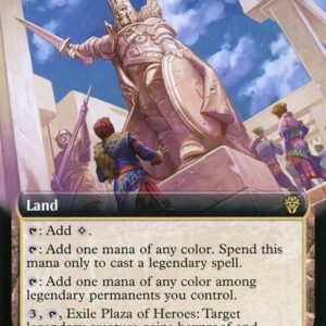 Dominaria United - 421 - Plaza of Heroes - Rare - C - Non-foil