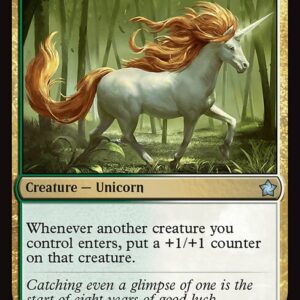 Foundations - 240 - Good-Fortune Unicorn - Uncommon - WG - Non-foil