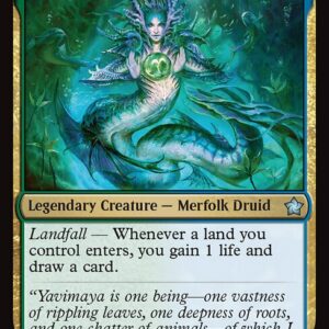 Foundations - 247 - Tatyova, Benthic Druid - Uncommon - UG - Foil