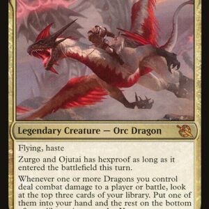 March of the Machine - 258 - Zurgo and Ojutai - Mythic - Multi - Non-foil