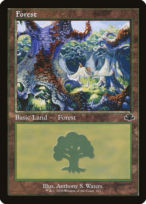 Dominaria Remastered - 411 - Forest - Common - C - Non-foil