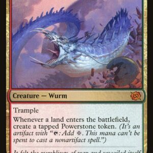 The Brothers' War - 220 - Sarinth Greatwurm - Mythic - RG - Foil