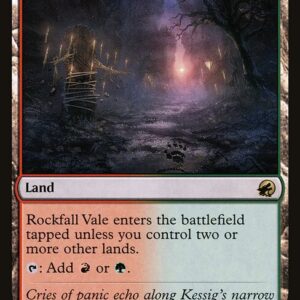 Innistrad: Midnight Hunt - 266 - Rockfall Vale - Rare - C - Non-foil