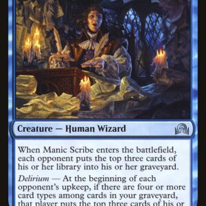 Shadows over Innistrad - 73 - Manic Scribe - Uncommon - U - Non-foil