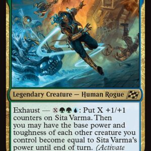 Aetherdrift - 223 - Sita Varma, Masked Racer - Rare - UG - Non-foil