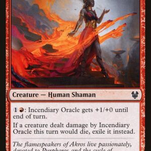 Theros Beyond Death - 140 - Incendiary Oracle - Common - R - Non-foil