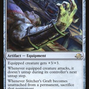 Eldritch Moon - 200 - Stitcher's Graft - Rare - C - Foil (Front)