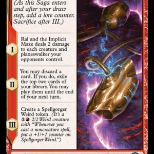 Modern Horizons 3 - 132 - Ral and the Implicit Maze - Uncommon - R - Non-foil