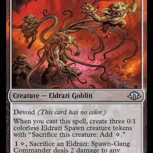 Modern Horizons 3 - 140 - Spawn-Gang Commander - Uncommon - C - Foil