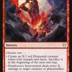 Theros Beyond Death - 151 - Purphoros's Intervention - Rare - R - Non-foil