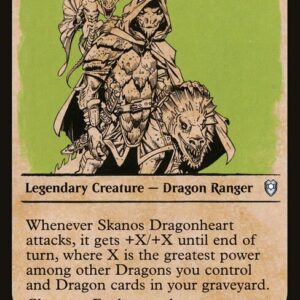 Commander Legends: Battle for Baldur's Gate - 410 - Skanos Dragonheart - Uncommon - G - Non-foil