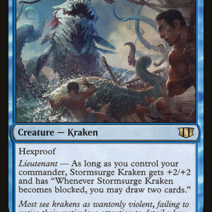 Commander 2014 - 18 - Stormsurge Kraken - Rare - U - Non-foil (Front)