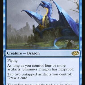 Jumpstart 2022 - 347 - Shimmer Dragon - Rare - U - Non-foil