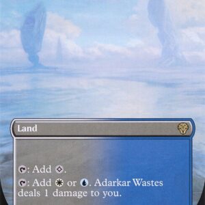 Dominaria United - 377 - Adarkar Wastes - Rare - C - Non-foil
