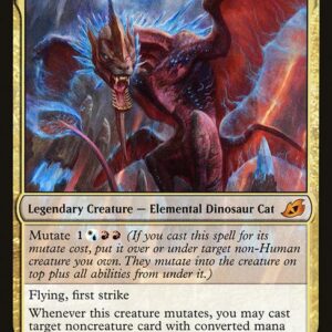 Ikoria: Lair of Behemoths - 214 - Vadrok, Apex of Thunder - Mythic - Multi - Non-foil (Front)