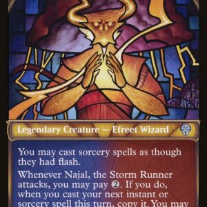 Dominaria United - 307 - Najal, the Storm Runner - Uncommon - UR - Foil