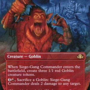 Dominaria Remastered - 436 - Siege-Gang Commander - Rare - R - Foil